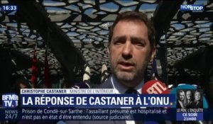 Violences policières: Christophe Castaner considère que "l'ONU ne demande pas d'enquête"