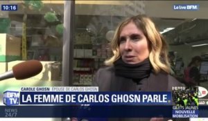 "Il va bien." La femme de Carlos Ghosn donne des nouvelles trois jours après la sortie de prison de son mari