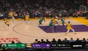Boston Celtics at Los Angeles Lakers Recap Raw