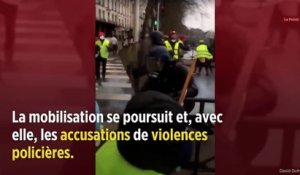 Quimper : un Gilet jaune à terre frappé par des gendarmes