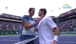 ATP - Indian Wells 2019 - Milos Raonic a bien failli se faire sortir par Marcos Giron