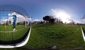 Vidéo 360° : Atelier spécifique des gardiens de but
