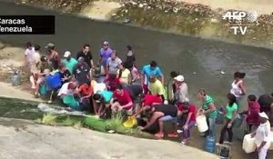 La ruée vers l'eau au Venezuela, victime d'une panne de courant