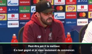 8es - Alisson : "Je ne peux pas me comparer à Neuer"