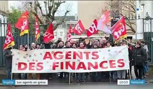Impôts : les agents en grève pour sauver les trésoreries locales