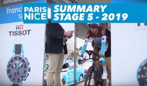 Summary - Stage 5 - Paris-Nice 2019