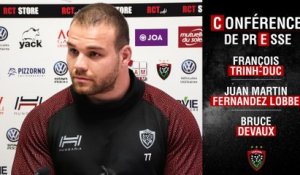 Conférence de presse d'avant-match J19 Toulon-Montpellier