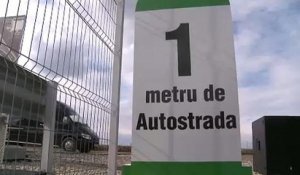 Roumanie : une autoroute de 1 km pour réclamer un meilleur réseau routier