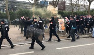 FCL-Brest  : l’arrivée des Ultras lorientais au Moustoir