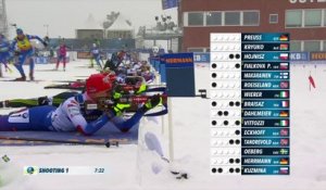 Wierer remporte la mass start - Biathlon - ChM (F)