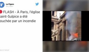 Paris. Incendie dans l’église Saint-Sulpice, dans le VIe arrondissement