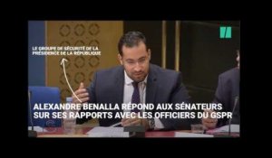 "Si les policiers d&#39;élite me craignent, je suis inquiet pour la sécurité du président" A. Benalla