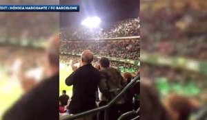 Les supporters du Bétis Séville font une standing ovation à Lionel Messi