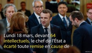 ISF : face aux intellectuels, Macron se dit prêt à « conditionner » la réforme