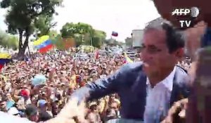 Venezuela: Guaido dans sa ville natale pour sa tournée nationale