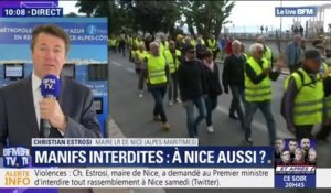 "Cette montée en puissance des violences est devenue inacceptable": Christian Estrosi (LR) souhaite l'interdiction des manifestations à Nice