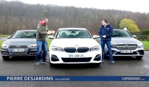 Comparatif vidéo - BMW Série 3 vs Mercedes Classe C vs Audi A4 : le derby du premium
