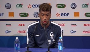 Bleus - Coman : "Facile de jouer avec Kylian"