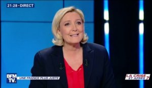 Marine Le Pen: "Il faut rompre avec le libre-échange"