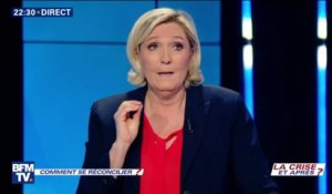 Marine Le Pen: "Il faut opérer une dissolution de l'Assemblée nationale"