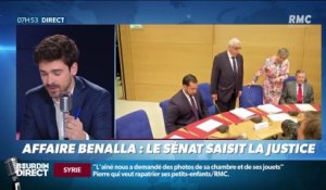 Brunet & Neumann : Affaire Benalla, le Sénat saisit la justice - 22/03