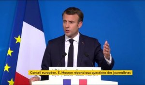 Emmanuel Macron : "En aucun cas, l'armée n'est en charge du maintien de l'ordre"