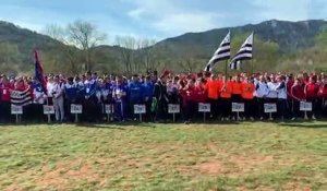 Clermont-l'Hérault : cross national des sapeurs-pompiers