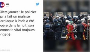 Gilets jaunes. Un policier victime d’un malaise cardiaque à Paris, son état jugé « très sérieux »