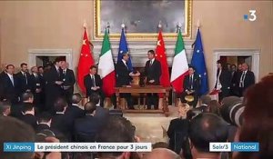 Le président de la Chine commence sa visite en France par la Côte d'Azur