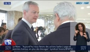 Bruno Le Maire a inauguré ce mardi le nouveau magasin des Galeries Lafayette sur les Champs-Élysées