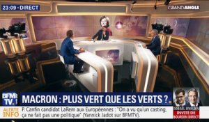 Macron: plus vert que les verts ?