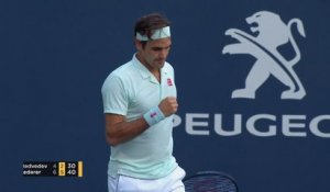 Miami - Federer a déroulé