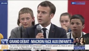 Violences: Emmanuel Macron affirme que "rien ne justifie, dans une République, de tout casser"