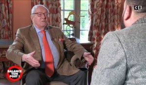 Jean-Marie Le Pen explique pourquoi il a accepté l'interview de Cyril Hanouna