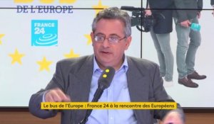 "Nous voulons expliquer ce qu'est l'Europe des citoyens" pas "des bureaux et des costumes gris" (Marc Saikali, directeur de France 24)