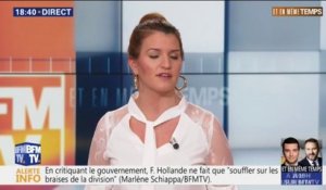 Marlène Schiappa sur la redevance télé: "Je trouve qu'on doit pouvoir en débattre sans tabou."