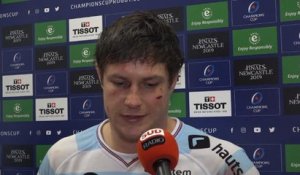 Quarts - Chavancy : "On sera derrière eux contre le Leinster, ils peuvent le faire"