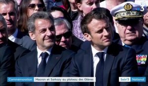 Macron et Sarkozy ont rendu hommage ensemble à la Résistance en Haute-Savoie
