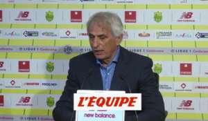 Halilhodzic «Contre le PSG, il faut faire un match parfait» - Foot - Coupe - Nantes
