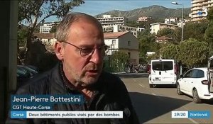 Corse : deux bâtiments publics visés par des bombes