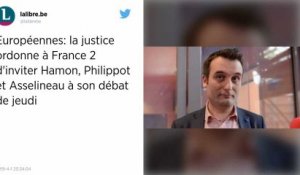 Débat des européennes : la justice ordonne à France 2 d’inviter Asselineau, Hamon et Philippot