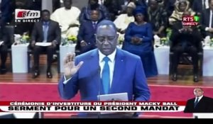 Ecoutez la prestation de serment du Président Macky SALL à Diamniadio