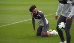 Le crossbar challenge perdu de Mohamed Salah à Liverpool