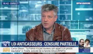 "Je suis consterné." Le secrétaire national d'Alliance police Île-de-France réagit à la censure partielle de la loi anticasseurs