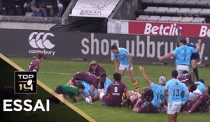 TOP 14 - Essai Shahn ERU (USAP) - Bordeaux-Bègles - Perpignan - J21 - Saison 2018/2019