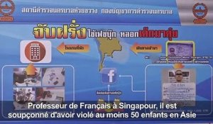 Un Français suspecté d'avoir violé plus de 50 enfants en Asie