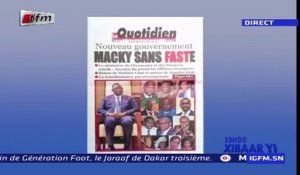 REPLAY - Revue de Presse - Pr : MAMADOU MOUHAMED NDIAYE - 08 Avril 2019