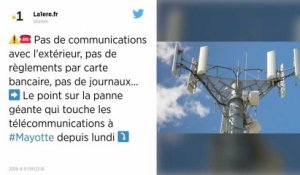 Panne géante dans les communications à Mayotte
