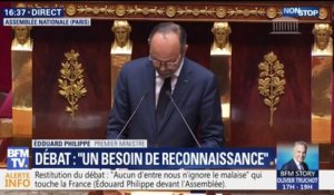 Édouard Philippe: "Le Président a pris le risque du débat"