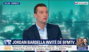 Jordan Bardella sur Matteo Salvini: "Je n'appelle pas ça l'Europe des populistes, j'appelle ça l'Europe du bon sens"